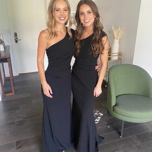 BHLDN Black Formal Dress, Black Tie, Guest Wedding Dress, Bridesmaid Dress